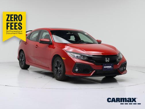 Red 2019 Honda Civic EX