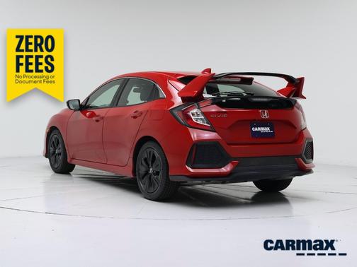 Red 2019 Honda Civic EX