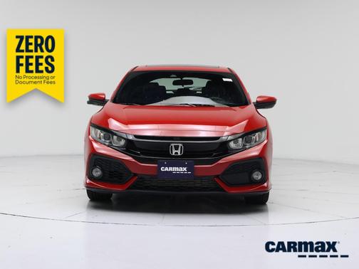 Red 2019 Honda Civic EX