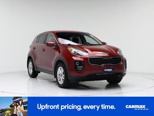 Red 2017 Kia Sportage LX
