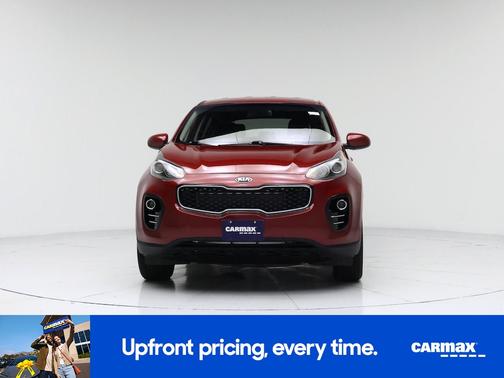 Red 2017 Kia Sportage LX