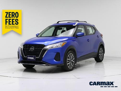 Blue 2023 Nissan Kicks SV