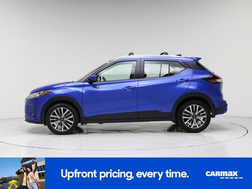 Blue 2023 Nissan Kicks SV