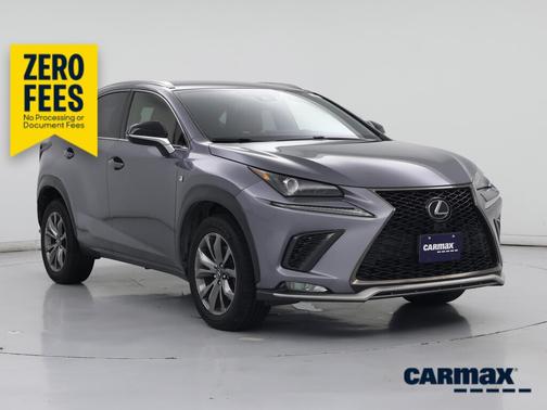 Gray 2021 Lexus NX 300 F-Sport