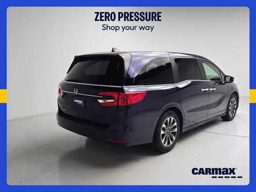 Blue 2021 Honda Odyssey EX-L