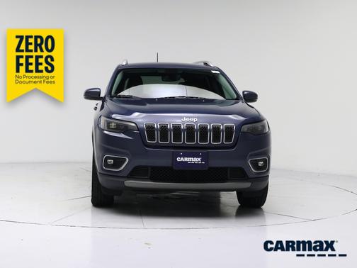 Blue 2020 Jeep Cherokee Limited