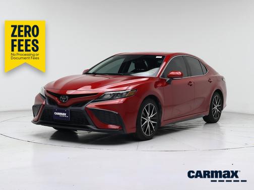 Red 2022 Toyota Camry SE Night Shade