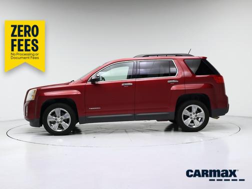 Red 2015 GMC Terrain SLE
