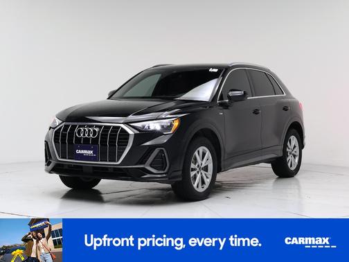 Black 2021 Audi Q3 S-Line Premium