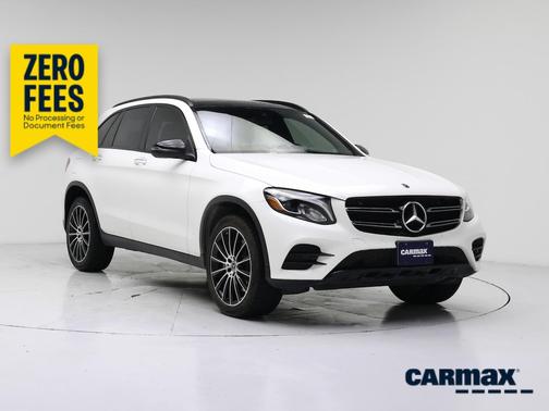 White 2019 Mercedes-Benz GLC 300