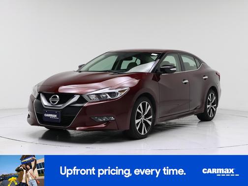 Burgundy 2017 Nissan Maxima S