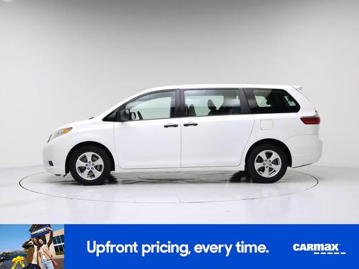 White 2017 Toyota Sienna L