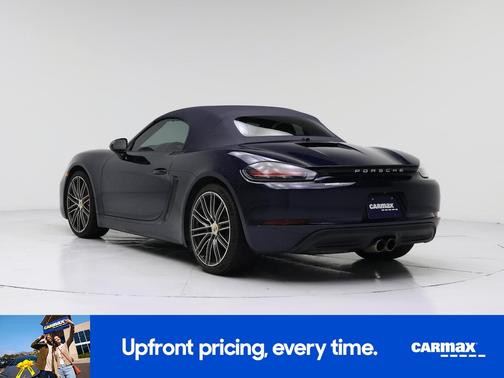 Blue 2018 Porsche 718 Boxster S