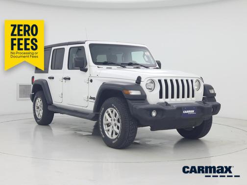White 2023 Jeep Wrangler Unlimited Sport S
