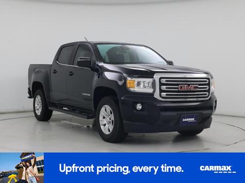 Black 2018 GMC Canyon SLE