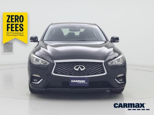 Black 2023 INFINITI Q50 Luxe