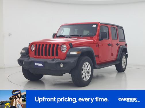 Red 2023 Jeep Wrangler Unlimited Sport S
