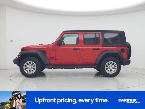 Red 2023 Jeep Wrangler Unlimited Sport S