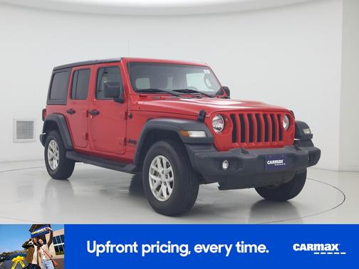 Red 2023 Jeep Wrangler Unlimited Sport S