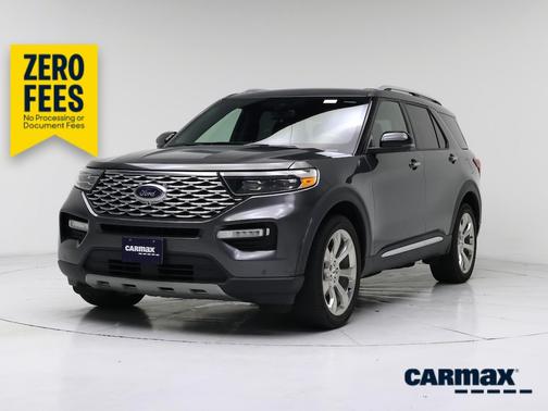 Gray 2020 Ford Explorer Platinum