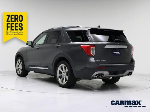 Gray 2020 Ford Explorer Platinum