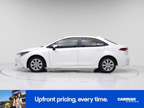 White 2022 Toyota Corolla LE