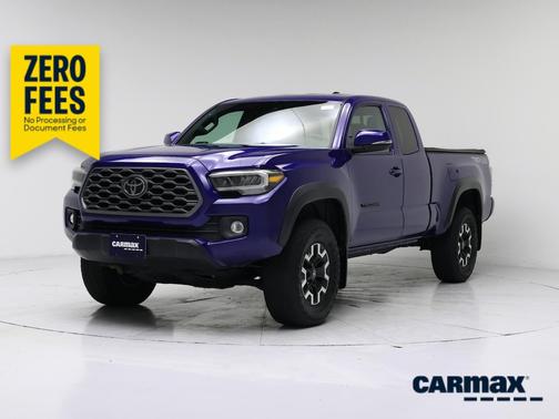 Blue 2022 Toyota Tacoma TRD Off Road