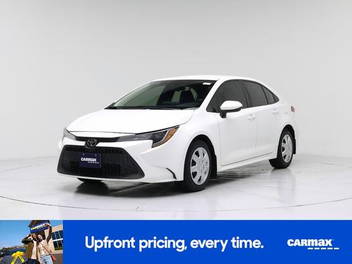 White 2022 Toyota Corolla LE