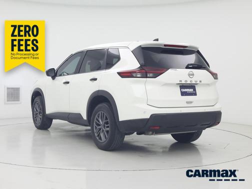 White 2024 Nissan Rogue S