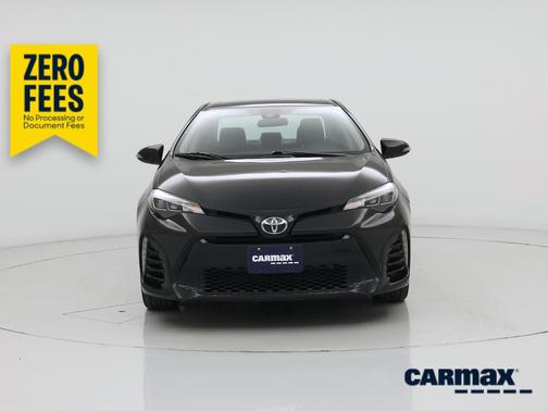 Black 2017 Toyota Corolla SE