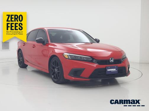 Red 2024 Honda Civic Sport
