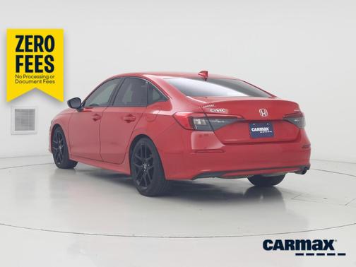 Red 2024 Honda Civic Sport