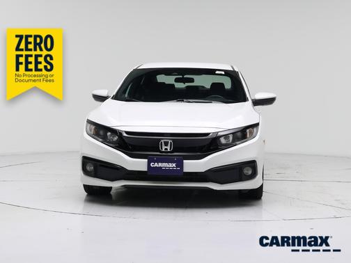 White 2020 Honda Civic Sport