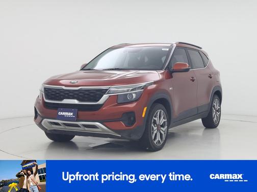 Orange 2021 Kia Seltos S