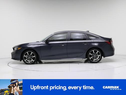 Gray 2026 Honda Civic Hybrid Sport Touring