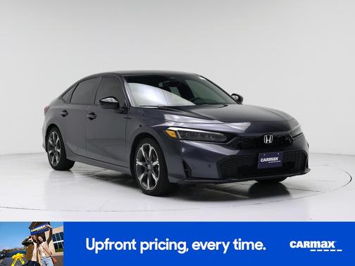 Gray 2026 Honda Civic Hybrid Sport Touring