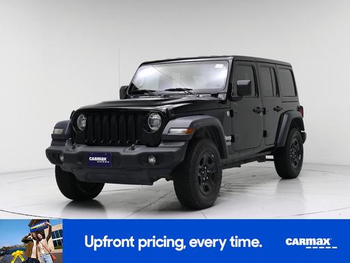 Black 2018 Jeep Wrangler All-New Unlimited Sport