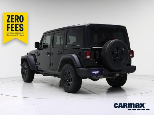Black 2018 Jeep Wrangler All-New Unlimited Sport