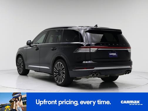 Black 2020 Lincoln Aviator Black Label