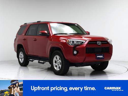 Red 2020 Toyota 4Runner SR5 Premium