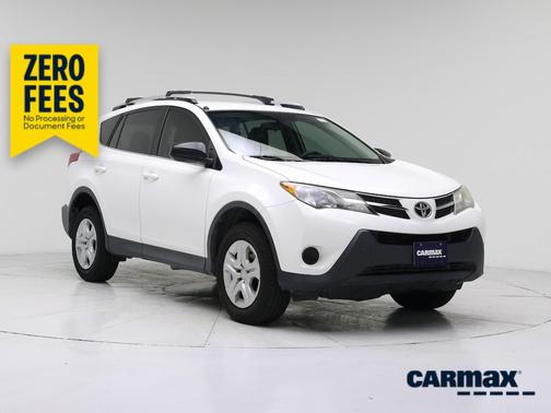 White 2014 Toyota RAV4 LE