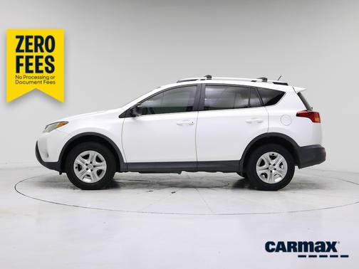 White 2014 Toyota RAV4 LE