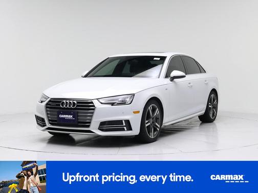 White 2017 Audi A4 Premium Plus