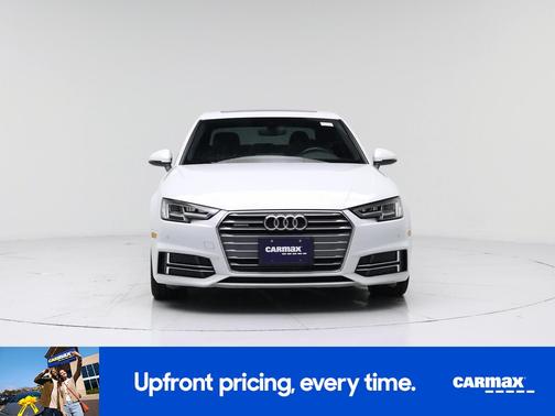 White 2017 Audi A4 Premium Plus
