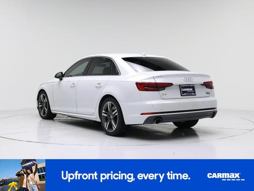 White 2017 Audi A4 Premium Plus