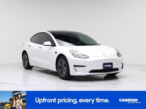 White 2021 Tesla Model 3 Long Range