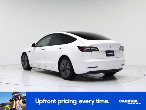White 2021 Tesla Model 3 Long Range