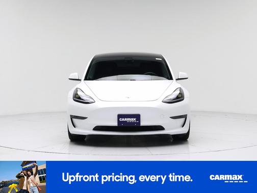 White 2021 Tesla Model 3 Long Range