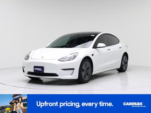 White 2021 Tesla Model 3 Long Range