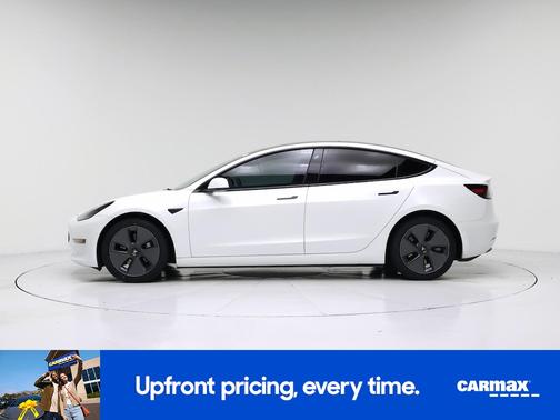 White 2021 Tesla Model 3 Long Range